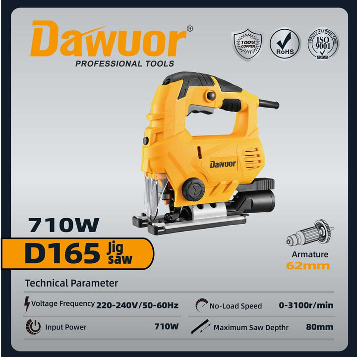 منشار اركيت 80 مم 710 وات DWR-D165 2