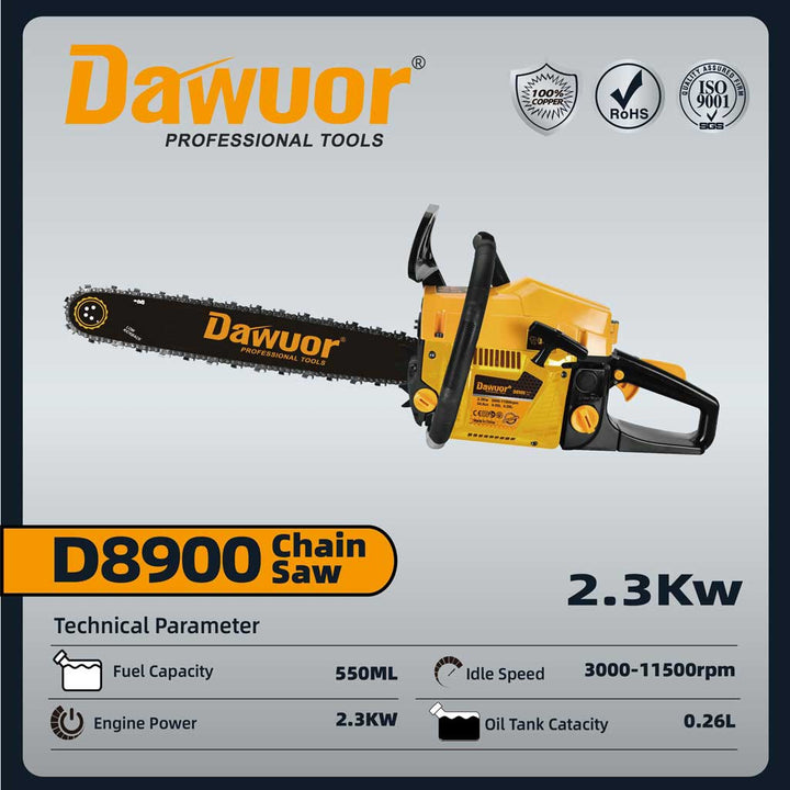 منشار حطب بنزين12"-14"-16"-18" DWR-D8900 2
