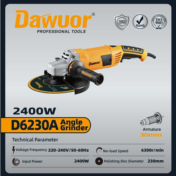 صاروخ 9 بوصة  2400 وات DWR-D6230A 2