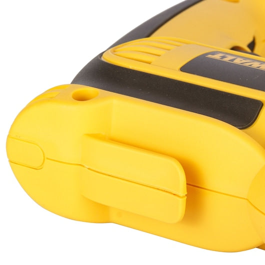 مثقاب دوار بسرعات مختلفة براس تثبيت معدني بالكامل بدون مفتاح من ديوالت - DWD112S-B5، أصفر، 0.375 بوصة
 4