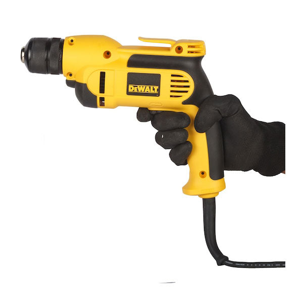 مثقاب دوار بسرعات مختلفة براس تثبيت معدني بالكامل بدون مفتاح من ديوالت - DWD112S-B5، أصفر، 0.375 بوصة
 5
