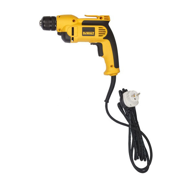 مثقاب دوار بسرعات مختلفة براس تثبيت معدني بالكامل بدون مفتاح من ديوالت - DWD112S-B5، أصفر، 0.375 بوصة
 6
