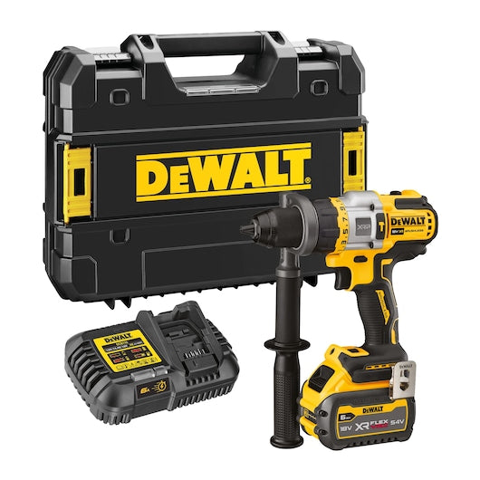 DCD999T1-QW-دريل مطرقي 18 فولت XR FV Adv XPR، بكارية 6.0 أمبير + شاحن
 4