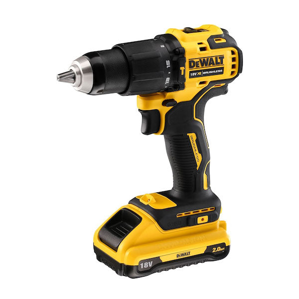 DCD709D2T-GB-مطرقة لاسلكية مدمجة 18 فولت - بطاريتان 2.0 أمبير + شاحن في صندوق TStak
 1