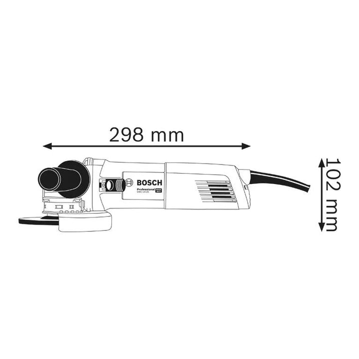 صاروخ سلكي ماركة بوش GWX 14-125 Professional
 3