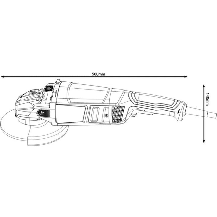 صاروخ سلكي ماركة بوش GWS 2200 Professional 3