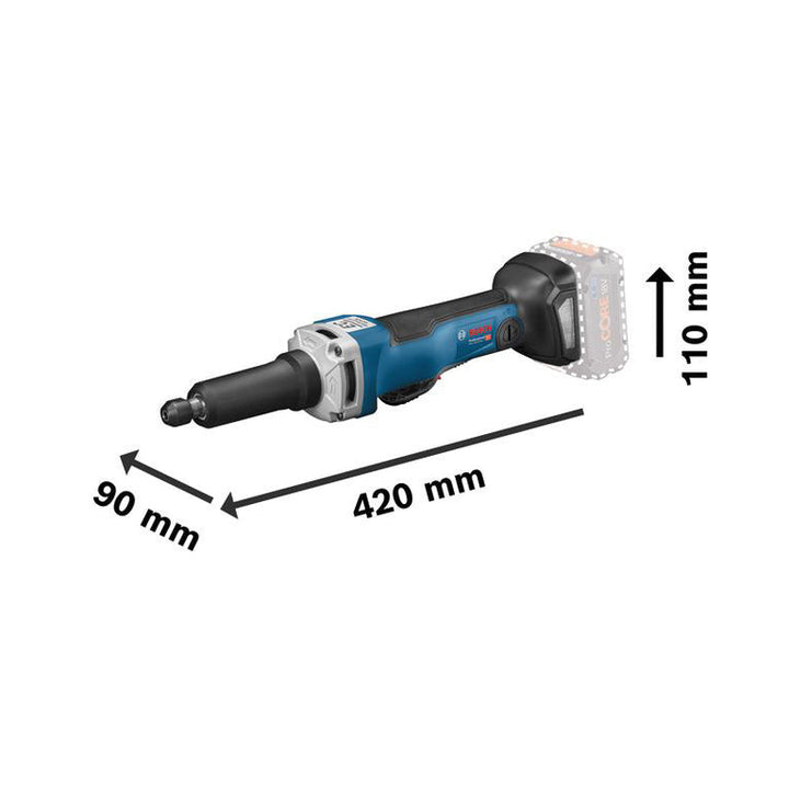 ماكينة سنفرة مستقيمة ببطارية GGS 18V-23 PLC Professional 3