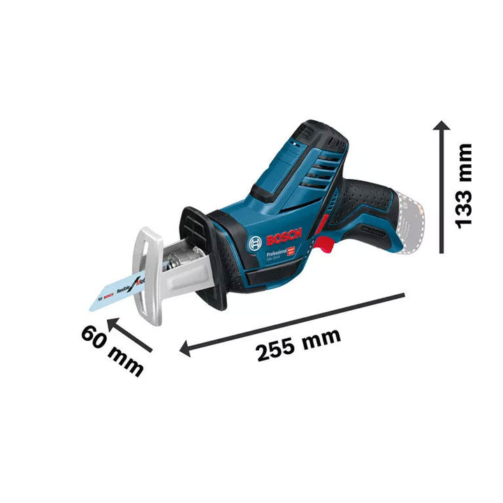 منشار ترددي عامل ببطارية ماركة بوش موديل GSA 12V-14 Professional
 3