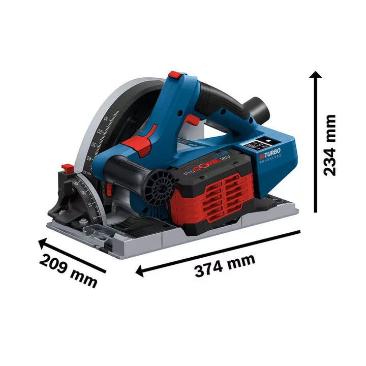 منشار غاطس BITURBO عامل ببطارية GKT 18V-52 GC Professional 3