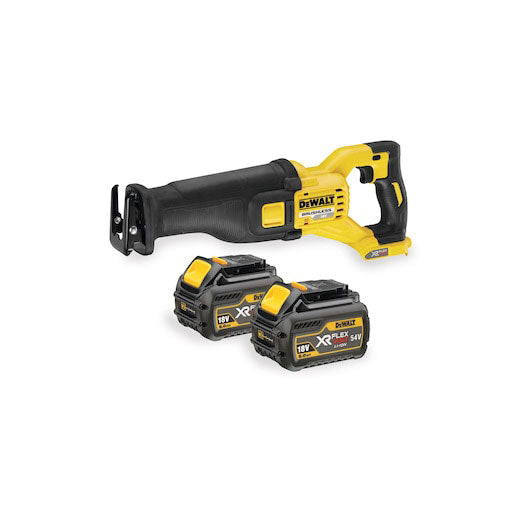 منشار ترددي 54 فولت XR فليكس فولت - مع 2 بطارية  DCS388T2-GB 1