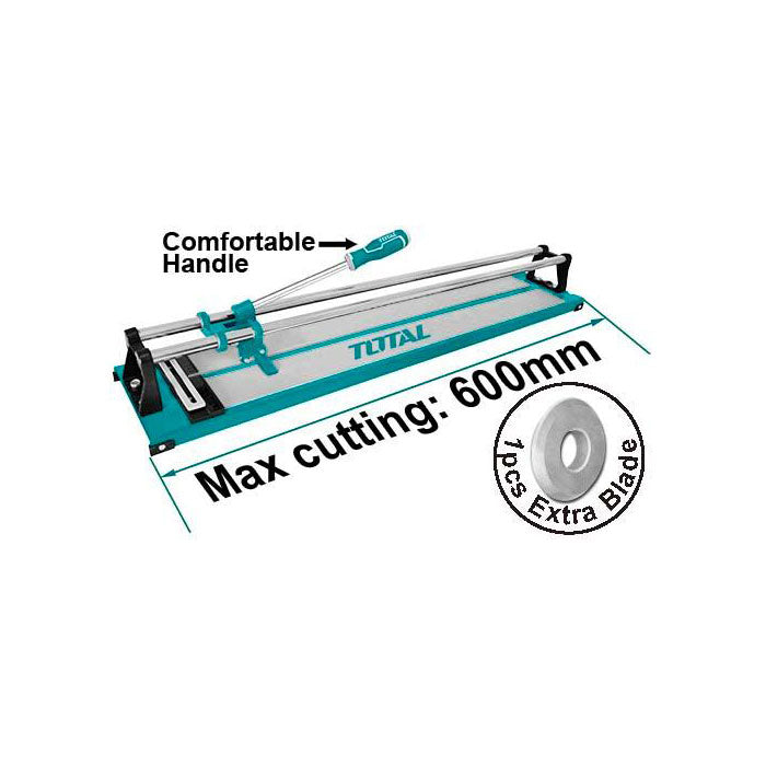 قاطع بلاط فولاذي 600 مم مع شفرات كربيد التنجستن 1