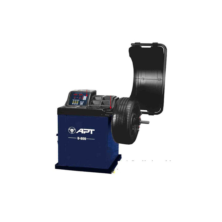 موازن عجلات سيارات أوتوماتيكي U-800 بسرعة 200 دورة 1